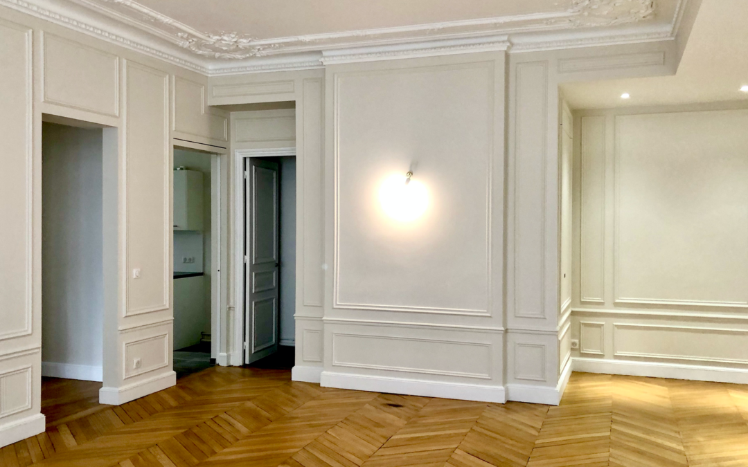 L’art et la manière de rénover un appartement haussmannien