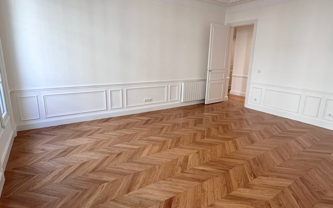 AHRPE restructure un appartement haussmannien de 140m² pour  Credit Agricole Immobilier