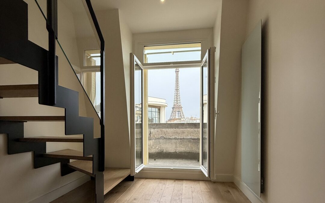 Un nouveau souffle pour les anciennes chambres de service avenue de Suffren, Paris 15e