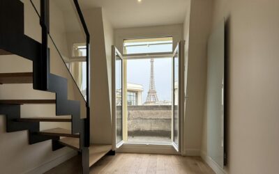 Un nouveau souffle pour les anciennes chambres de service avenue de Suffren, Paris 15e