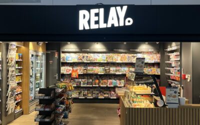 Trois nouvelles boutiques Relay réalisées par AHRPE en Île-de-France 